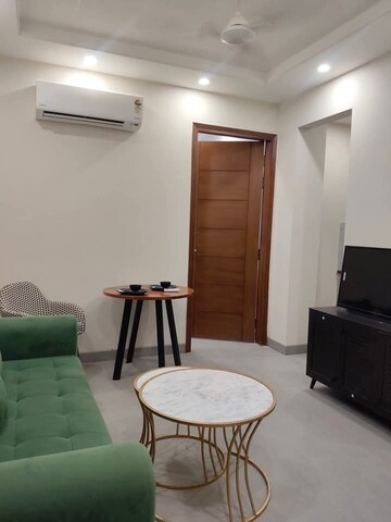 Bedroom in 1 BHK Builder Floor at Ansal Sushant Lok I, Sector 43 – for Rent