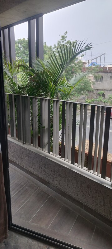 Balcony in 4 BHK Apartment at Aaryarath Vibgyor, Satellite – for Sale