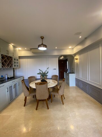 Living Room in 3 BHK Apartment at Shapoorji Pallonji Vicinia, Powai – for Rent