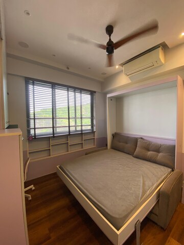 Bedroom in 3 BHK Apartment at Shapoorji Pallonji Vicinia, Powai – for Rent
