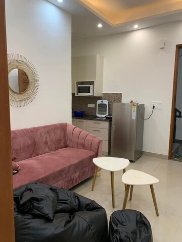 Bathroom in 1 BHK Builder Floor at Ansal Sushant Lok I, Sector 43 – for Rent