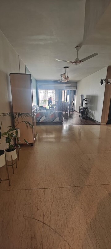 Living Room in 3 BHK Apartment at Bandra West – for Rent