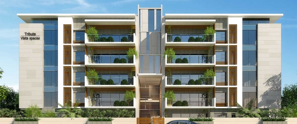 3 BHK + Servant Room Apartment For Rent in Vista Tribute