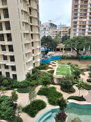 Building Lobby in 3.5 BHK Apartment at Lodha Bel Air, Jogeshwari West – for Rent