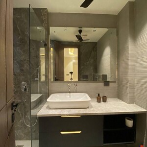 Kitchen in 3 BHK Apartment at Balchandra CHS, Model Colony – for Sale