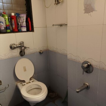 Bathroom in 1 BHK Apartment at GHP Suncity Pluto, Powai – for Rent