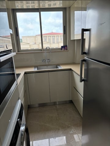 Kitchen in 1 BHK Apartment at Hiranandani Regent Hill, Powai – for Rent