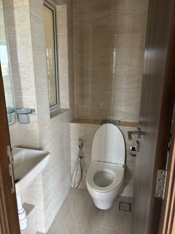 Bathroom in 1 BHK Apartment at Hiranandani Regent Hill, Powai – for Rent
