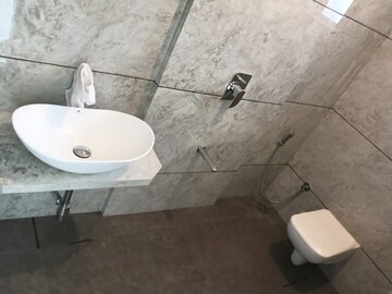 Bathroom in 3 BHK Apartment at Anusmera Residences, Chembur – for Rent