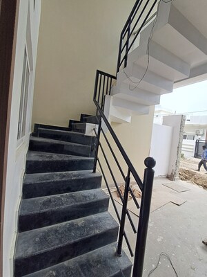 Staircase in 3 BHK Villa at Mohanlalganj – for Sale