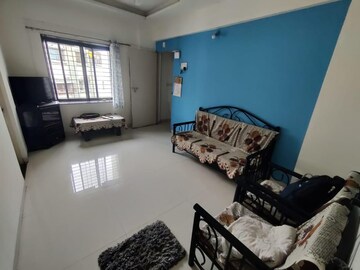 Living Room in 1 BHK Apartment at Sanjay Kakade Township, Chinchwad – for Rent