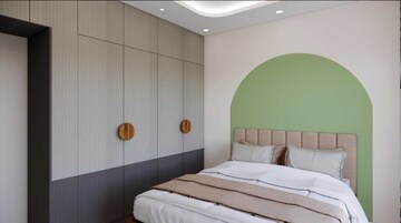 Bedroom in 3 BHK Apartment at Prestige Beverly Hills, Kokapet – for Rent