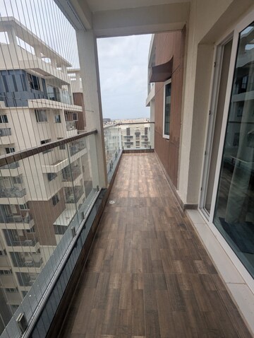 Balcony in 3 BHK Apartment at Honer Vivantis, Gopanpally – for Rent