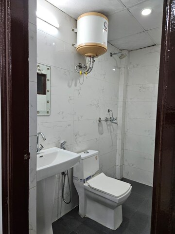 Bathroom in 2 BHK Builder Floor at Orchid Island, Sector 51 – for Rent