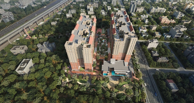 Exterior View, brigade-insignia 3 Bedroom 2145 Sq.Ft. Apartment In Yelahanka Bangalore 8979123