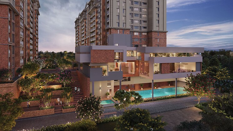 Exterior View, brigade-insignia 4 Bedroom 3114 Sq.Ft. Apartment In Yelahanka Bangalore 8979127