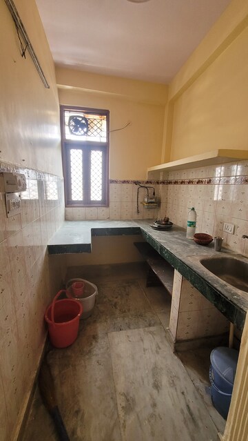 Kitchen in 3 BHK Builder Floor at Dilshad Garden – for Rent