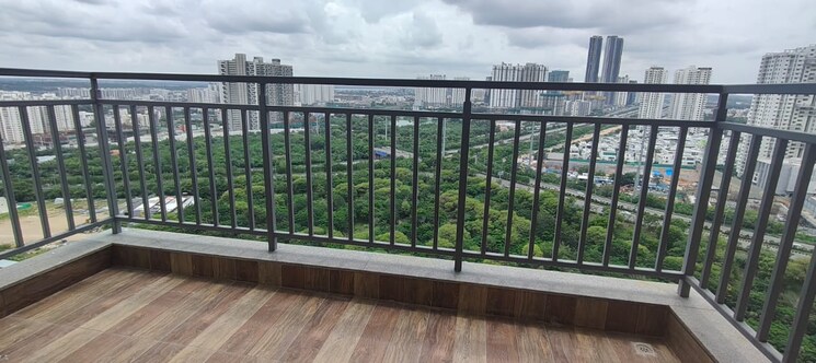 Balcony, rajapushpa-provincia 3 Bedroom 1715 Sq.Ft. Apartment In Narsingi Hyderabad 8979194