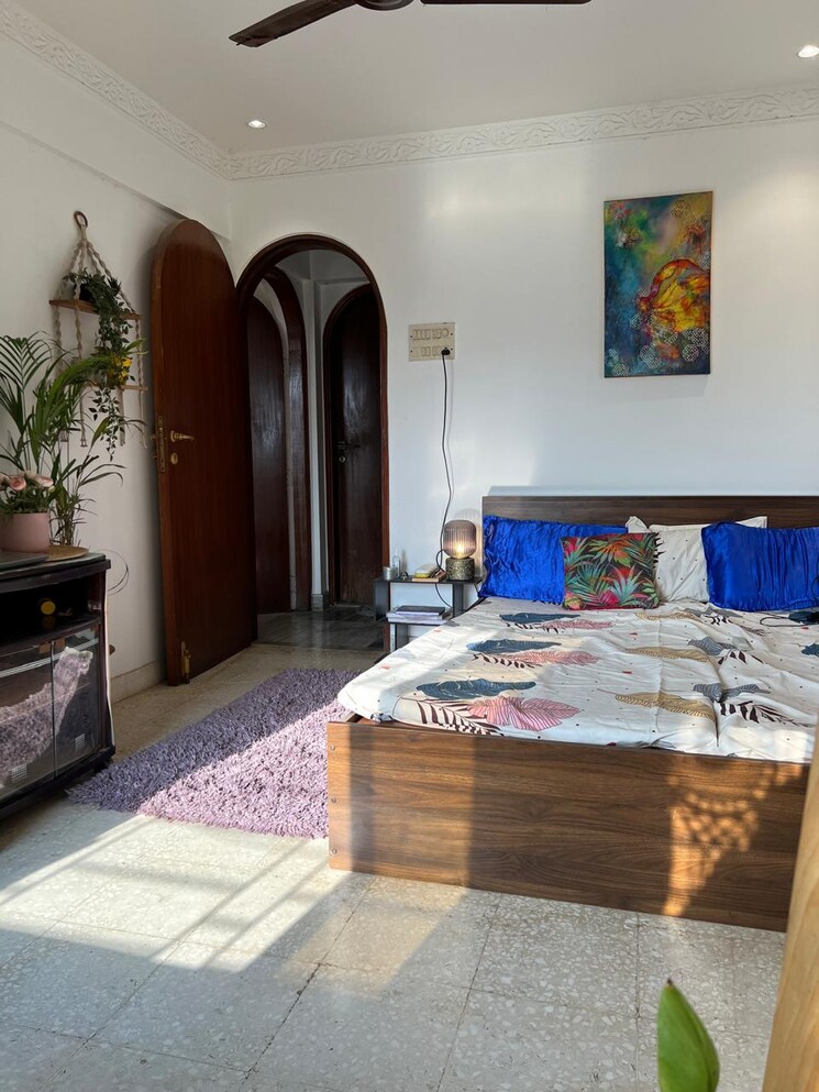 Master Bedroom, silver-mist-chs 2 Bedroom 700 Sq.Ft. Apartment In Versova Mumbai 8979232