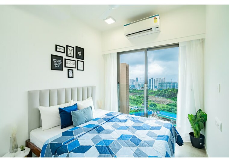 Bedroom, kanakia-silicon-valley 2 Bedroom 669 Sq.Ft. Apartment In Powai Mumbai 8979236