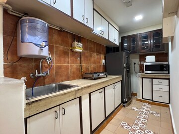 Kitchen in 2 BHK Builder Floor at South Delhi – for Rent