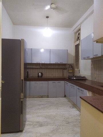 Kitchen in 4 BHK Builder Floor at Greater Kailash I – for Rent
