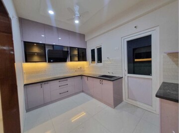 Kitchen in 3 BHK Apartment at Rajapushpa Provincia, Narsingi – for Rent