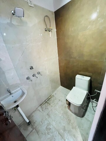 Bathroom in 2 BHK Builder Floor at Ratan Enclave, Govindpuram – for Sale