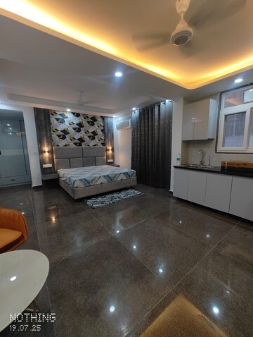 Living Room in 4 BHK Builder Floor at Ansal API Esencia, Sector 67 – for Sale