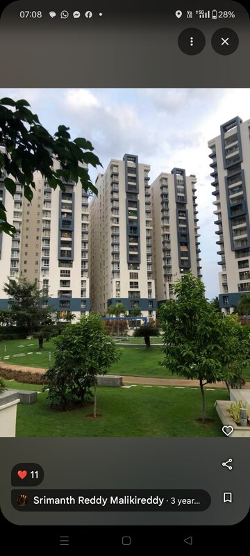 3 BHK Apartment For Rent in Meenakshi Sky Lounge, Kothaguda