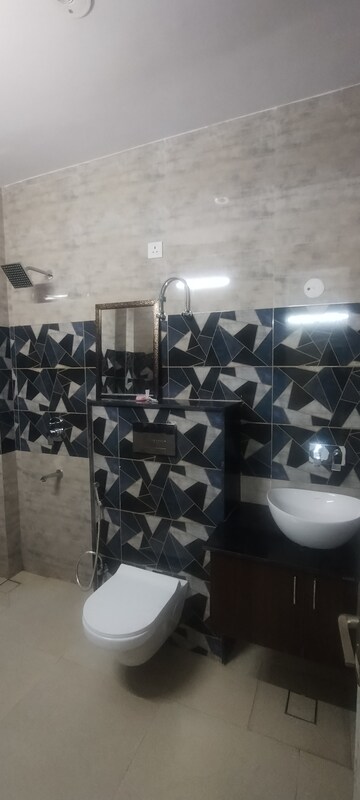 Bathroom in 3 BHK Builder Floor at RWA Apartments Sector 19, Sector 19 – for Rent