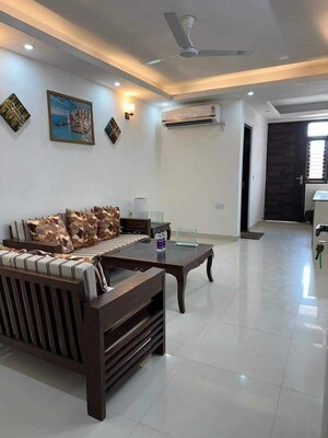Living Room in 3.5 BHK Apartment at Golden Cascade, Wakad – for Sale