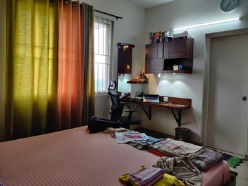 Living Room in 2.5 BHK Apartment at Prestige Ferns Residency, Harlur – for Rent