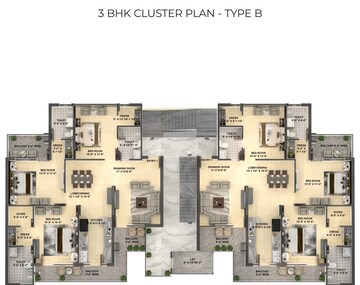 Floor Plan in 3 BHK Apartment at Pir Machalla – for Sale