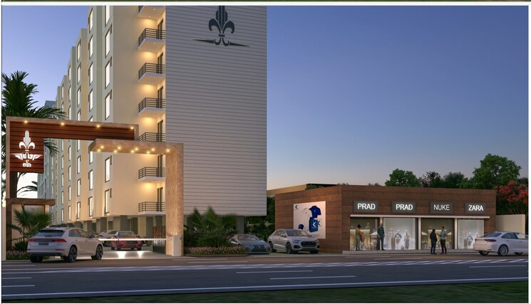 Exterior View, pir machalla 3 Bedroom 2135 Sq.Ft. Apartment In Pir Machalla Zirakpur 8979448