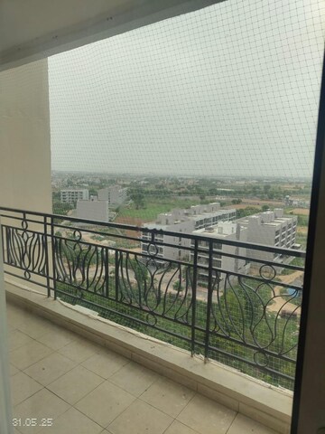 Balcony in 3 BHK Apartment at Pareena The Elite Residences, Sector 99 – for Rent