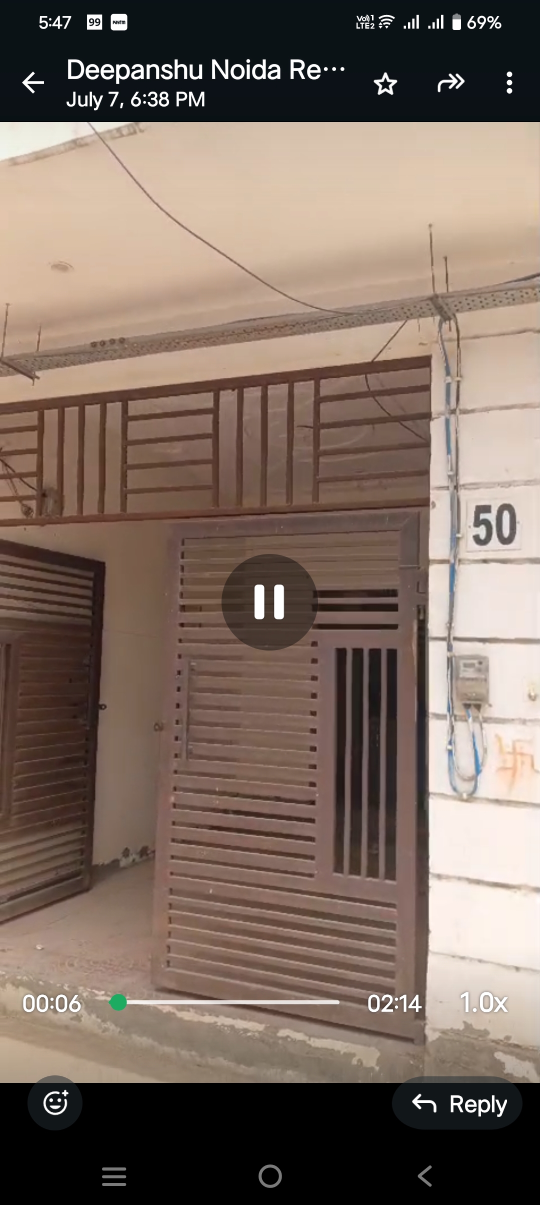 2 BHK 980 Sq.Ft. Villa in BRD Divine Residency