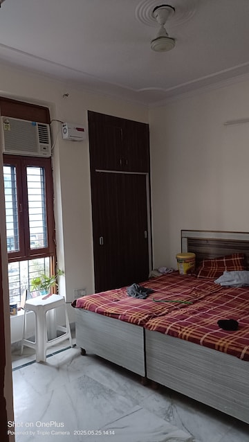 Bedroom in 1.5 BHK Builder Floor at Ashoka Enclave – for Rent