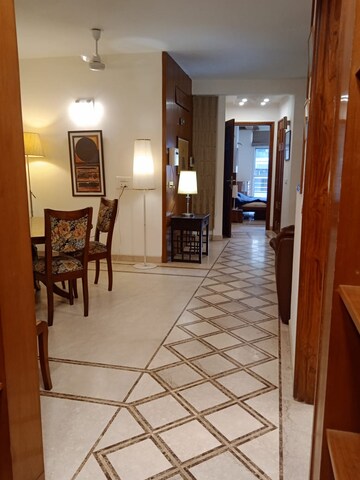 Living Room in 3 BHK Builder Floor at South Extension ii – for Rent