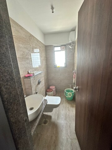 Bathroom in 3 BHK Apartment at Parinee Essence, Kandivali West – for Rent