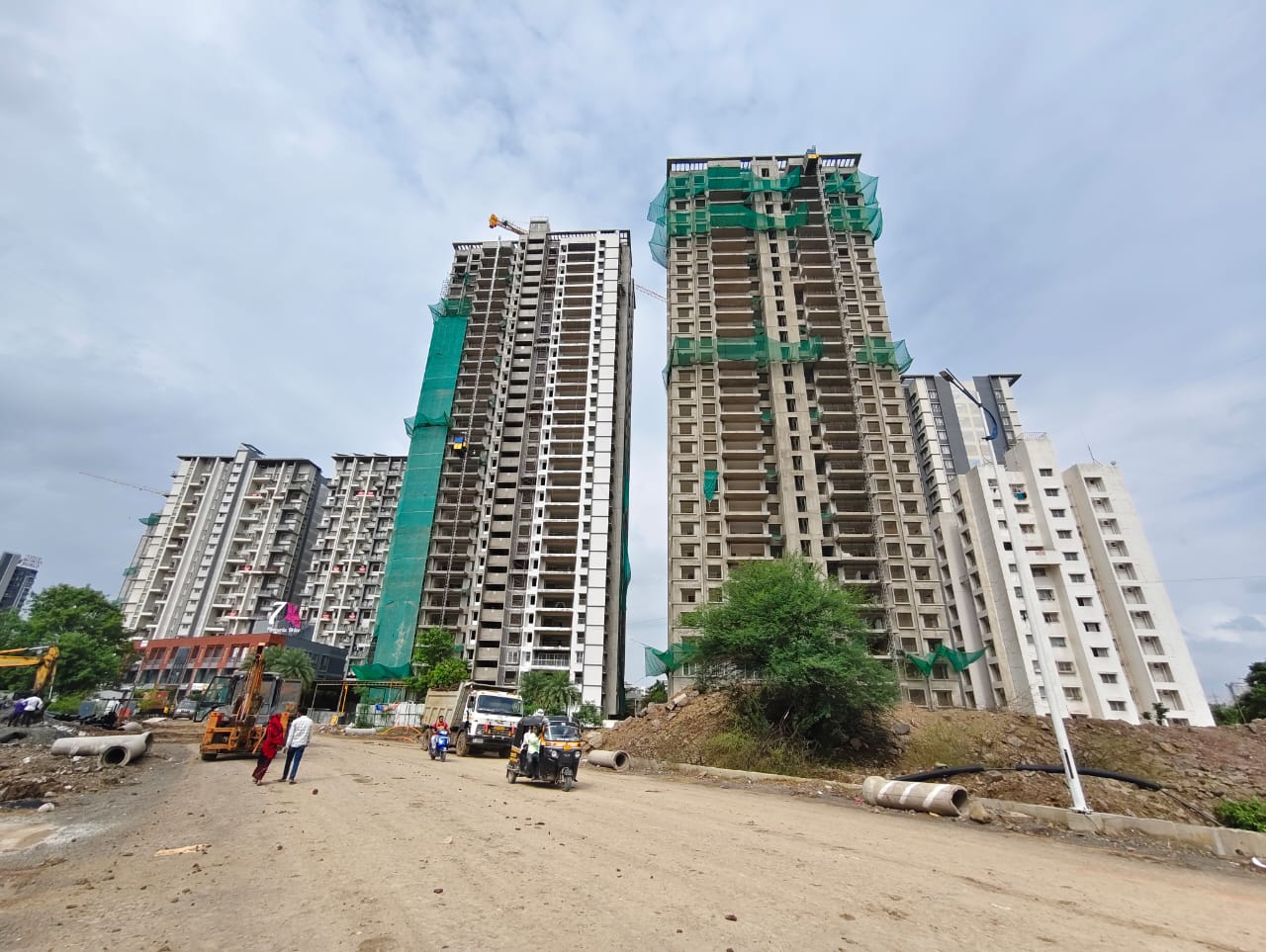 3 BHK + Pooja Room 1208 Sq.Ft. Apartment in Bhandari 7 Plumeria Drive