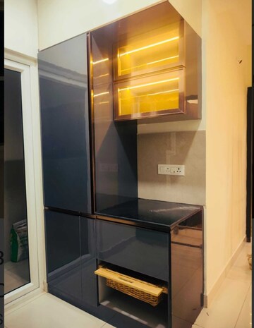 Kitchen in 3 BHK Apartment at Ambience Courtyard, Manikonda – for Rent