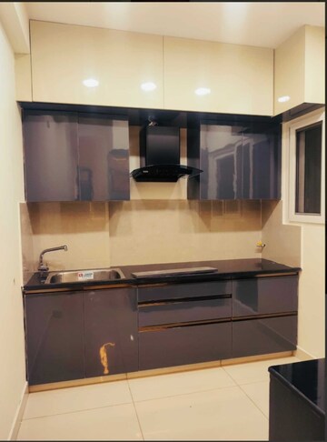 Kitchen in 3 BHK Apartment at Ambience Courtyard, Manikonda – for Rent
