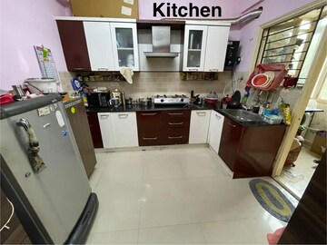 Kitchen in 3 BHK Apartment at Mahaveer Ranches, Hosa Road – for Rent