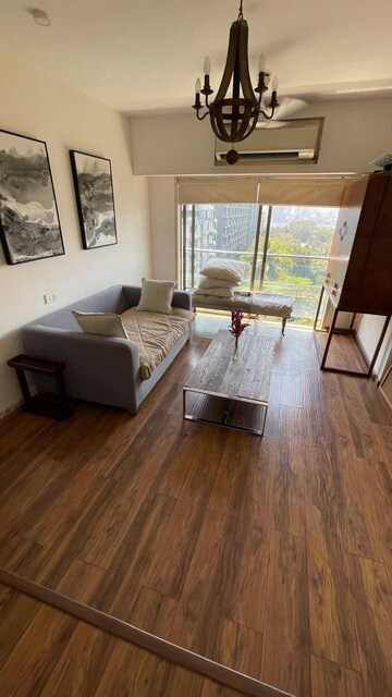 Living Room in 2 BHK Apartment at Jaycee Bhagtani Elegance, Andheri West – for Sale