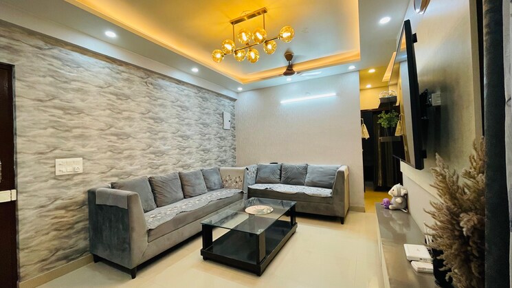 Living Room, ajnara-integrity 2 Bedroom 990 Sq.Ft. Apartment In Raj Nagar Extension Ghaziabad 8979803