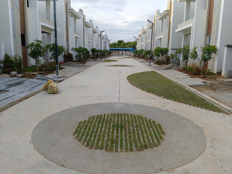 Exterior View, srigdhas-rising-east 3 Bedroom 2440 Sq.Ft. Villa In Pocharam Hyderabad 8979860