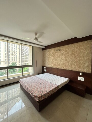 Bedroom in 4 BHK Apartment at Rodas Enclave Evergreen, Patlipada – for Rent