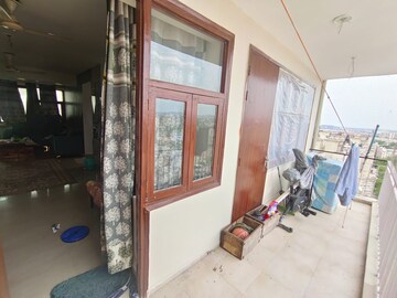 Balcony in 3 BHK Apartment at Milakpur Goojar – for Rent