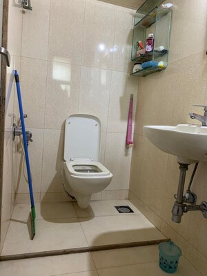 Bathroom in 2 BHK Apartment at K Raheja Vihar, Powai – for Sale